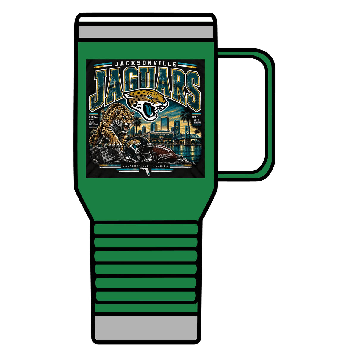 Jacksonville Jaguars Pride - 20oz Insulated Mug