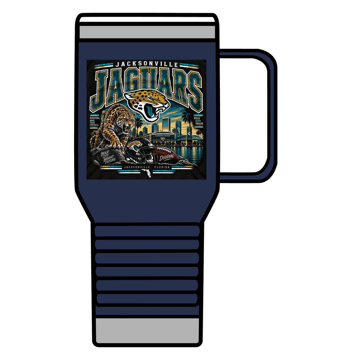 Jacksonville Jaguars Pride - 20oz Insulated Mug