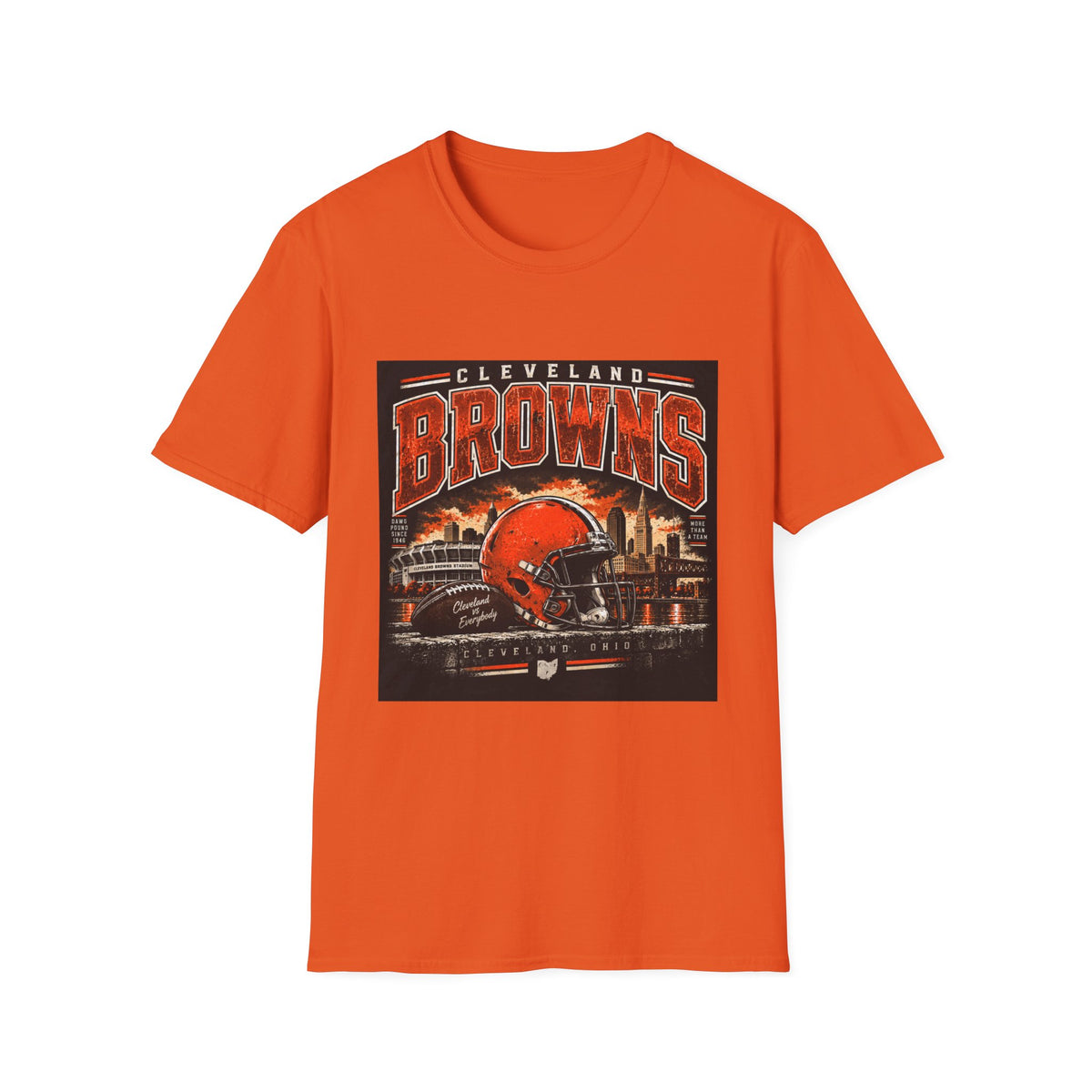 Cleveland Browns Skyline - Classic Tee