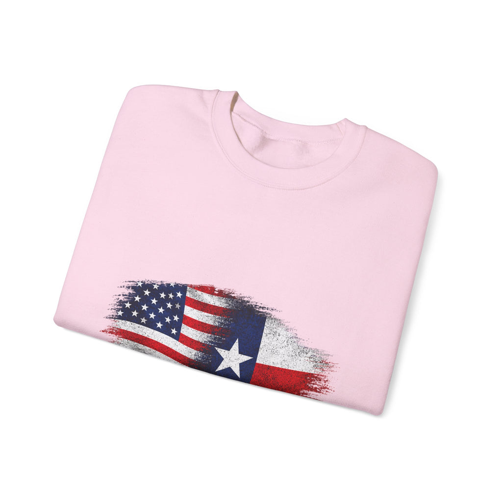 American by Birth, Texan by Choice - Crewneck Sweatshirt