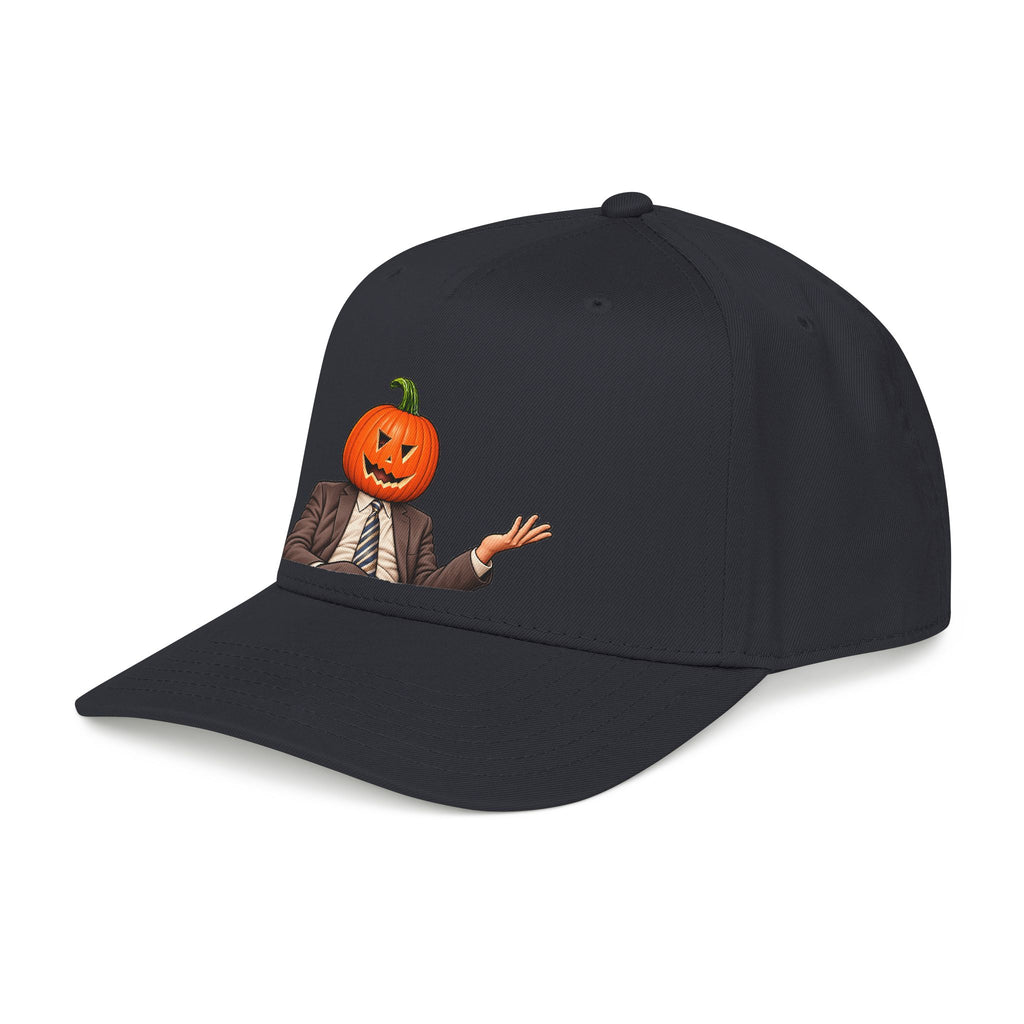 Pumpkin Head Office Cartoon - OTTO Baseball Hat