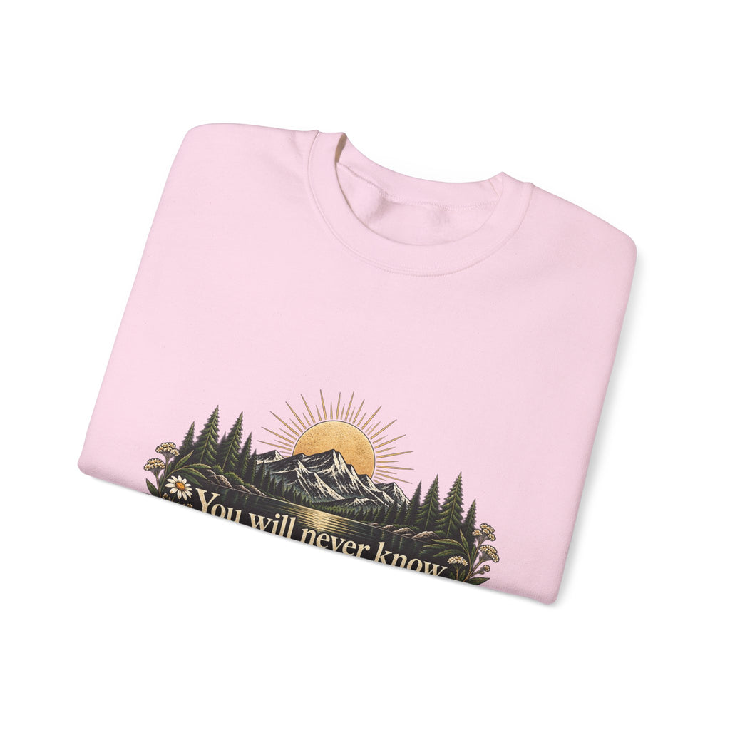You Will Never Know The Violence It Took To Become This Peaceful - Crewneck Sweatshirt