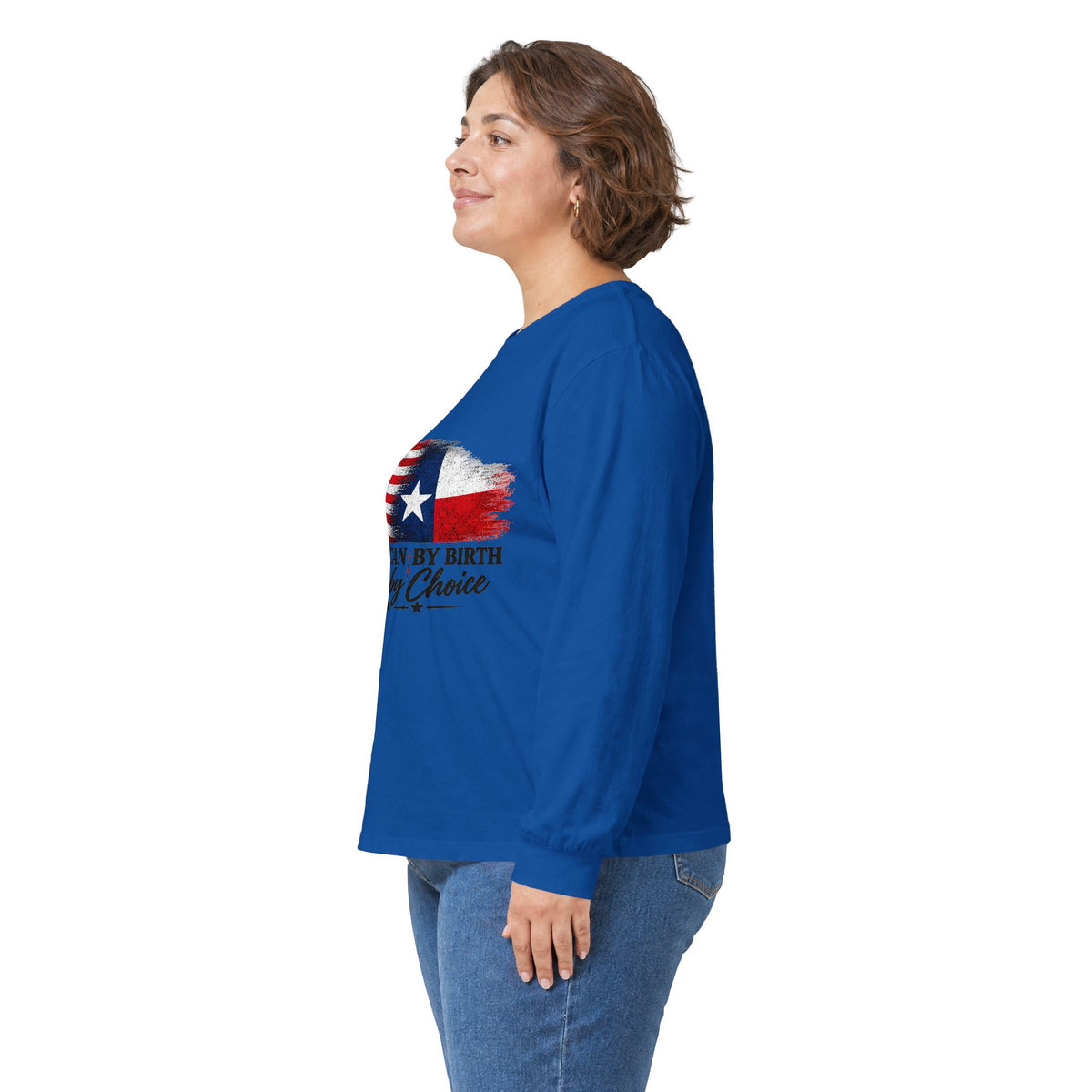 American by Birth, Texan by Choice - Unisex Ultra Cotton Long Sleeve Tee
