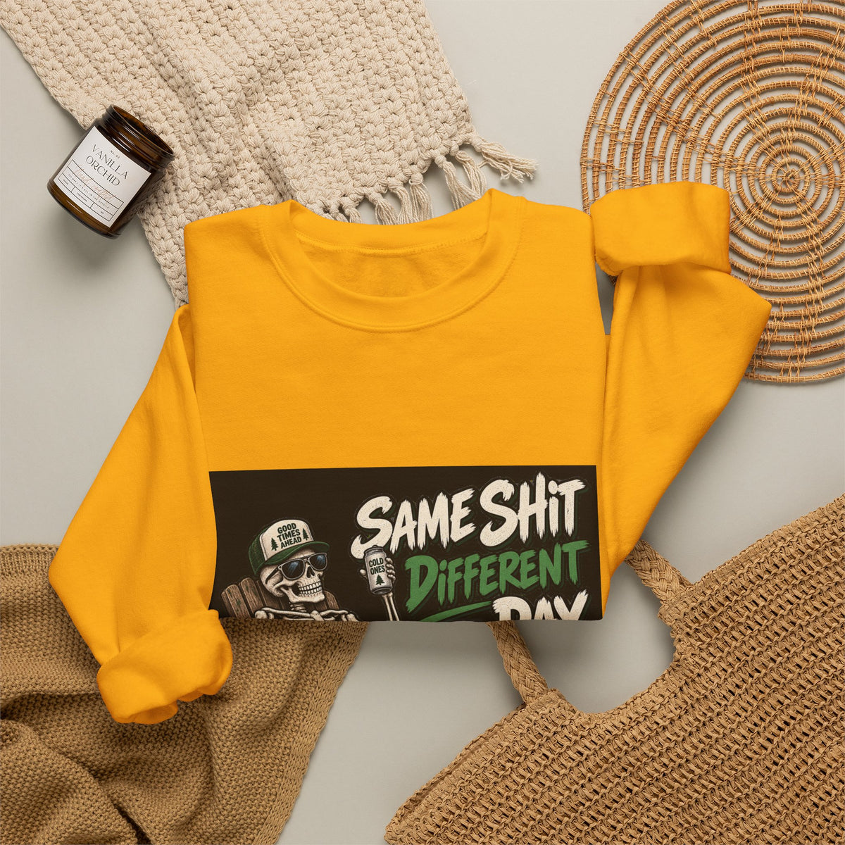 Same Shit Different Day - Crewneck Sweatshirt