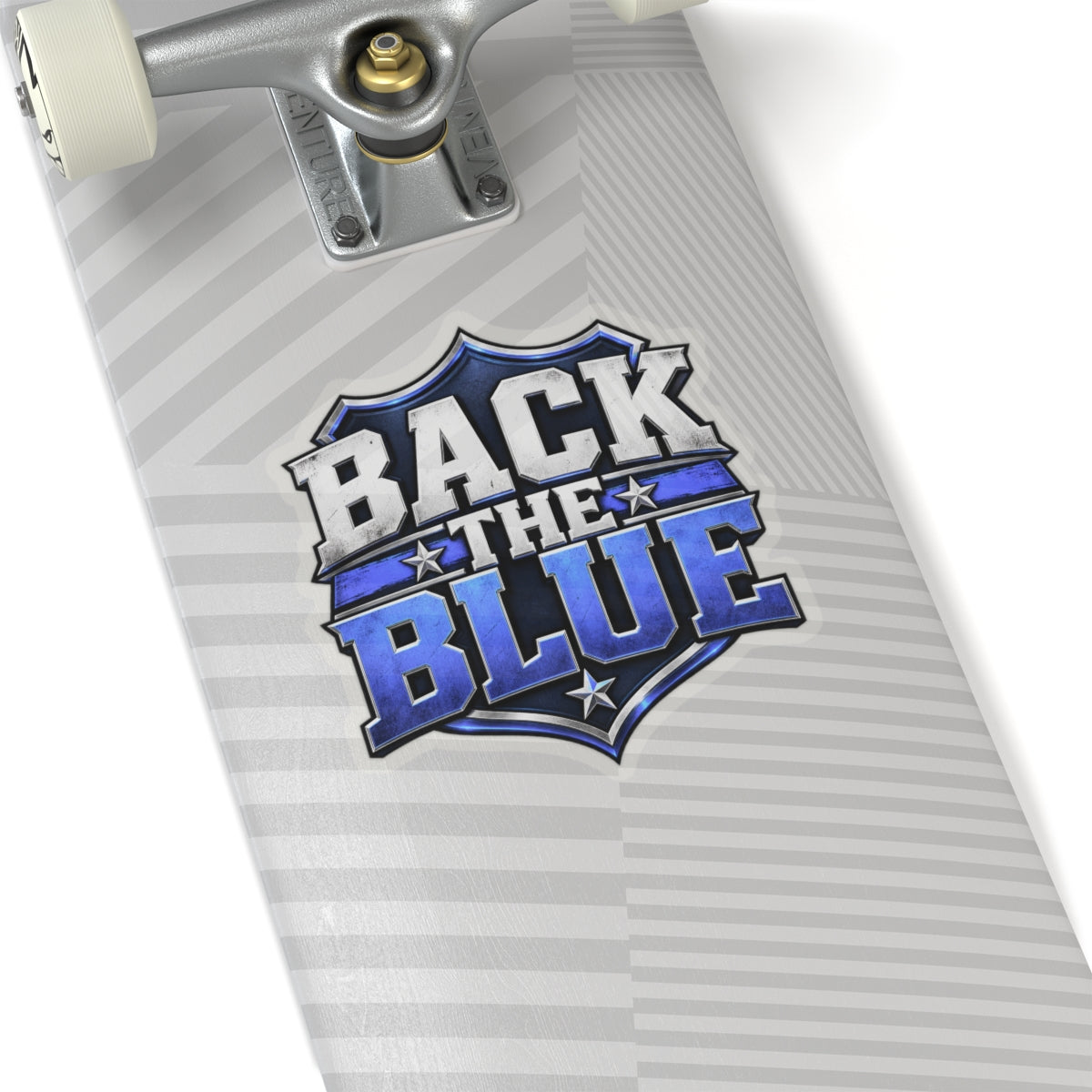 Back the Blue Shield - Kiss-Cut Sticker