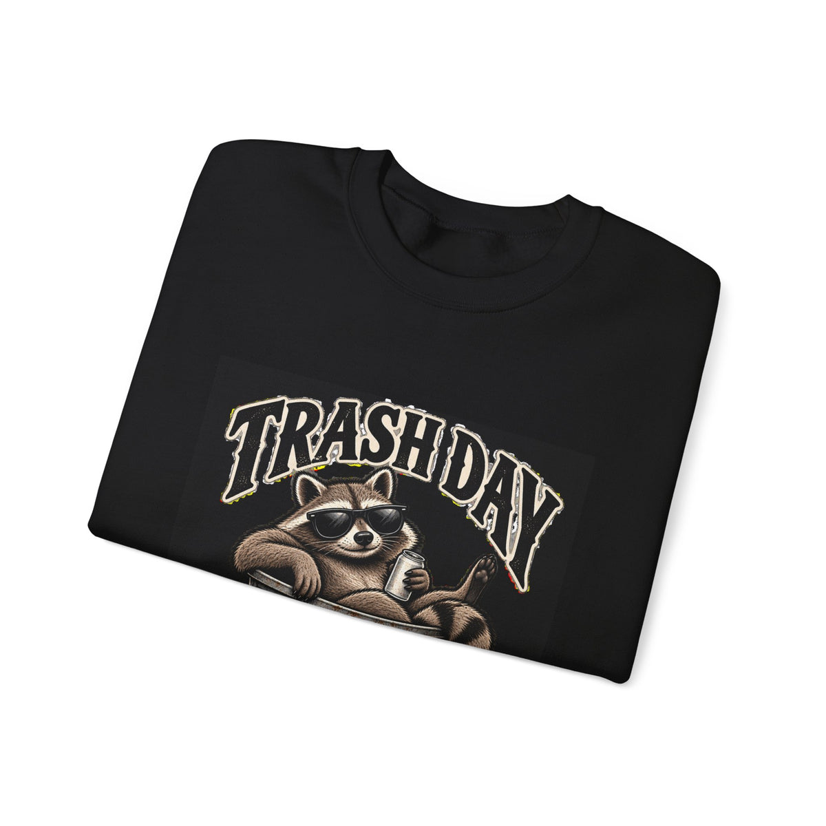 Trash Day Rest Day - Crewneck Sweatshirt