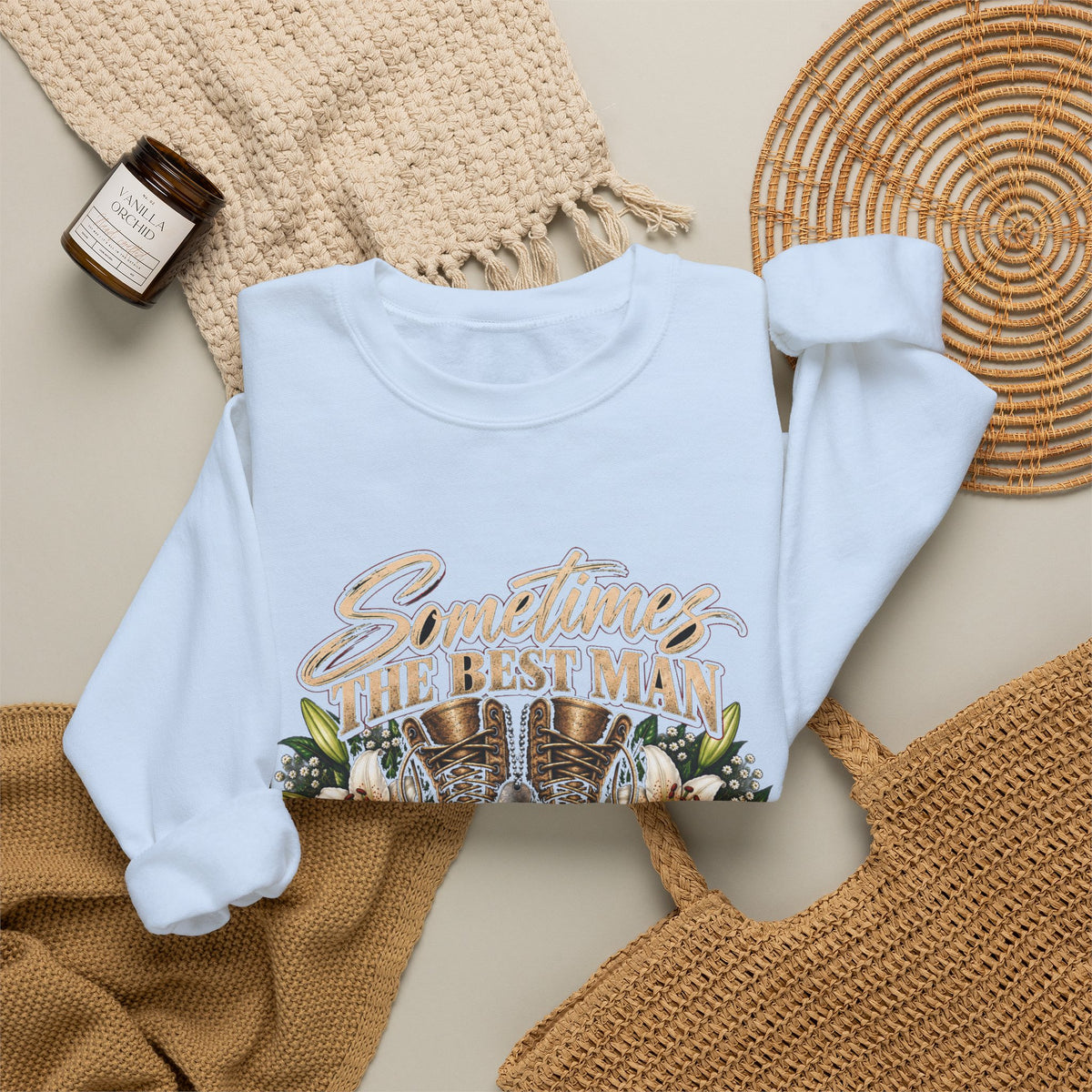 Sometimes Best Man Woman - Crewneck Sweatshirt