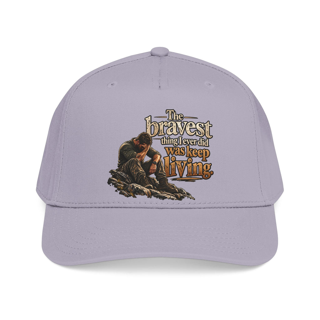 The Bravest Thing I Ever Did Was Keep Living - OTTO Baseball Hat