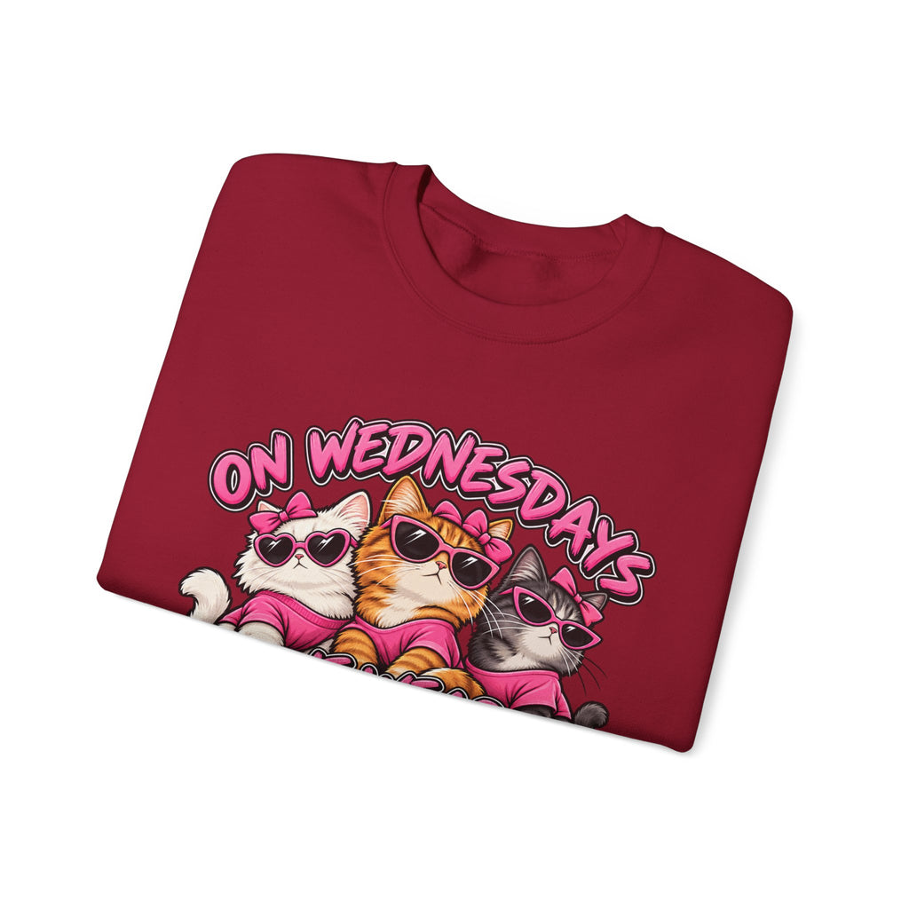 On Wednesdays We Wear Pink - Crewneck Sweatshirt