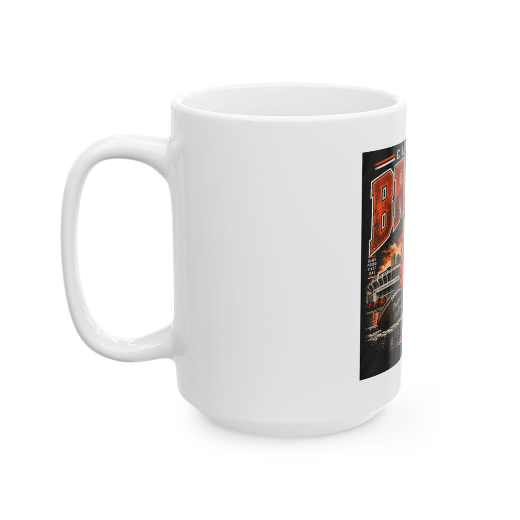 Cleveland Browns Skyline - Ceramic Mug 11oz and 15oz