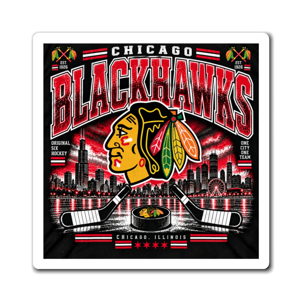 Chicago Blackhawks - Magnet