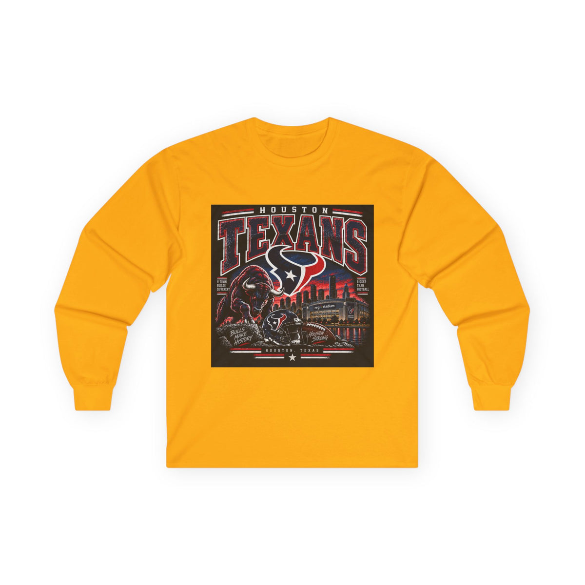 Houston Texans Gridiron Glory - Unisex Ultra Cotton Long Sleeve Tee
