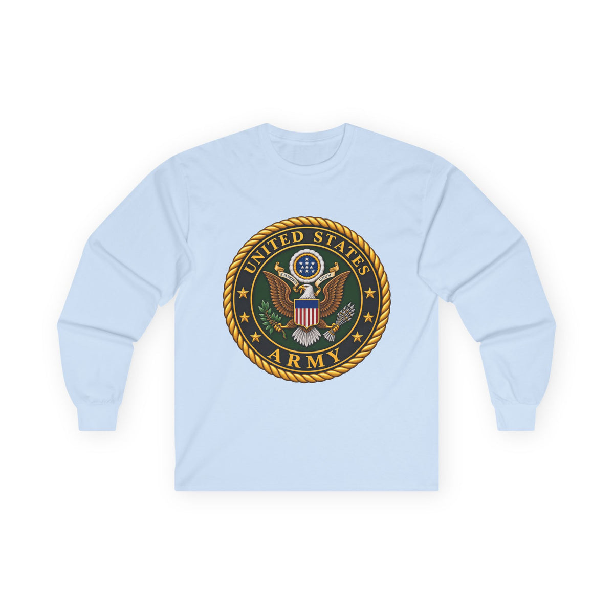 U.S. Army Emblem - Unisex Ultra Cotton Long Sleeve Tee