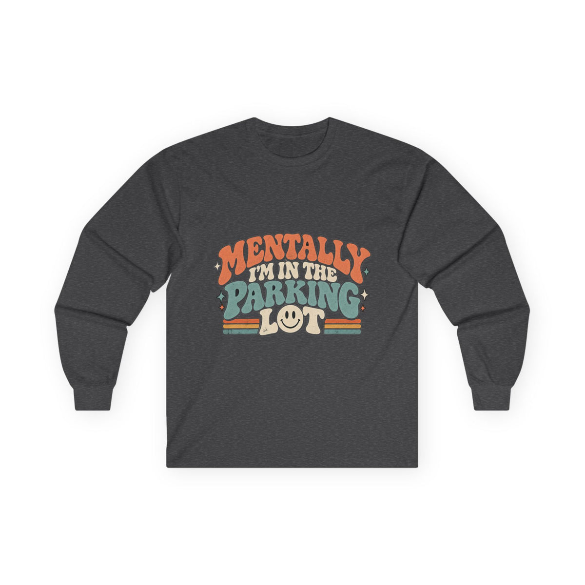 Secretly Plotting Dark Parking - Unisex Ultra Cotton Long Sleeve Tee