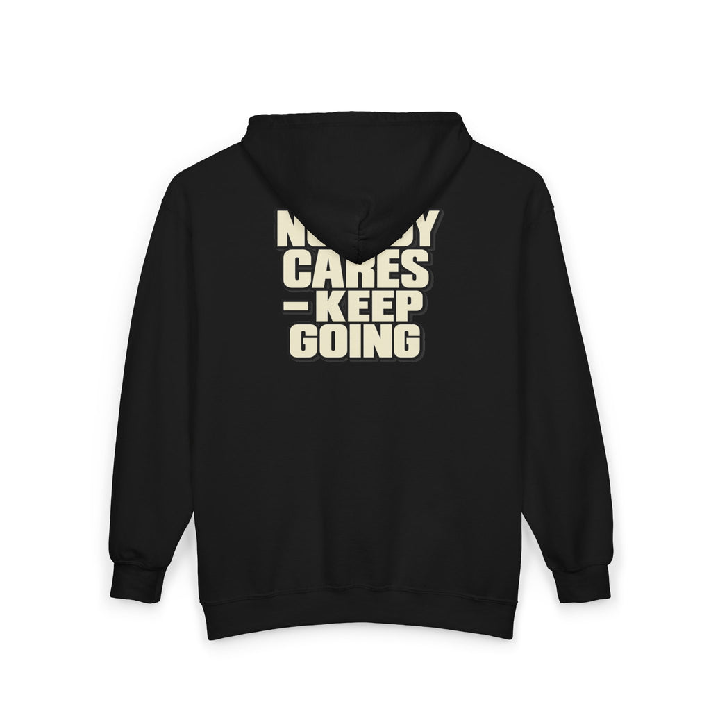 Nobody Cares - Keep Going - Full-Zip Hooded Sweatshirt