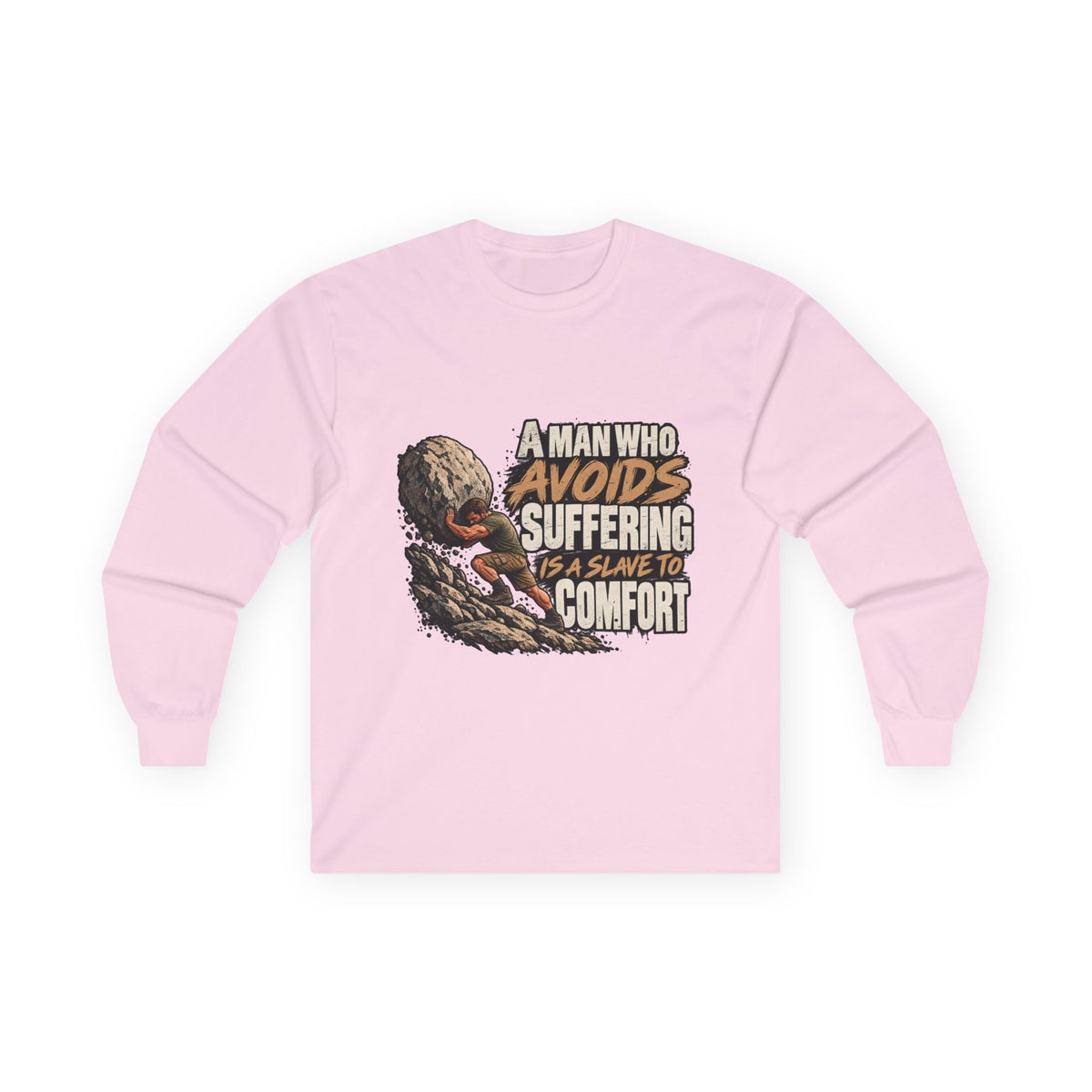 A Man Who Avoids Suffering - Unisex Ultra Cotton Long Sleeve Tee