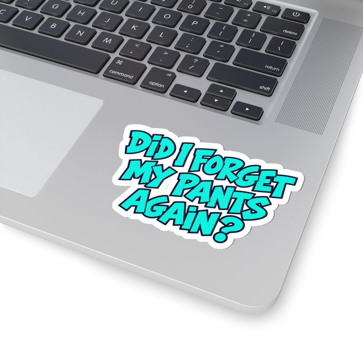 Did I Forget My Pants Again - Kiss-Cut Sticker