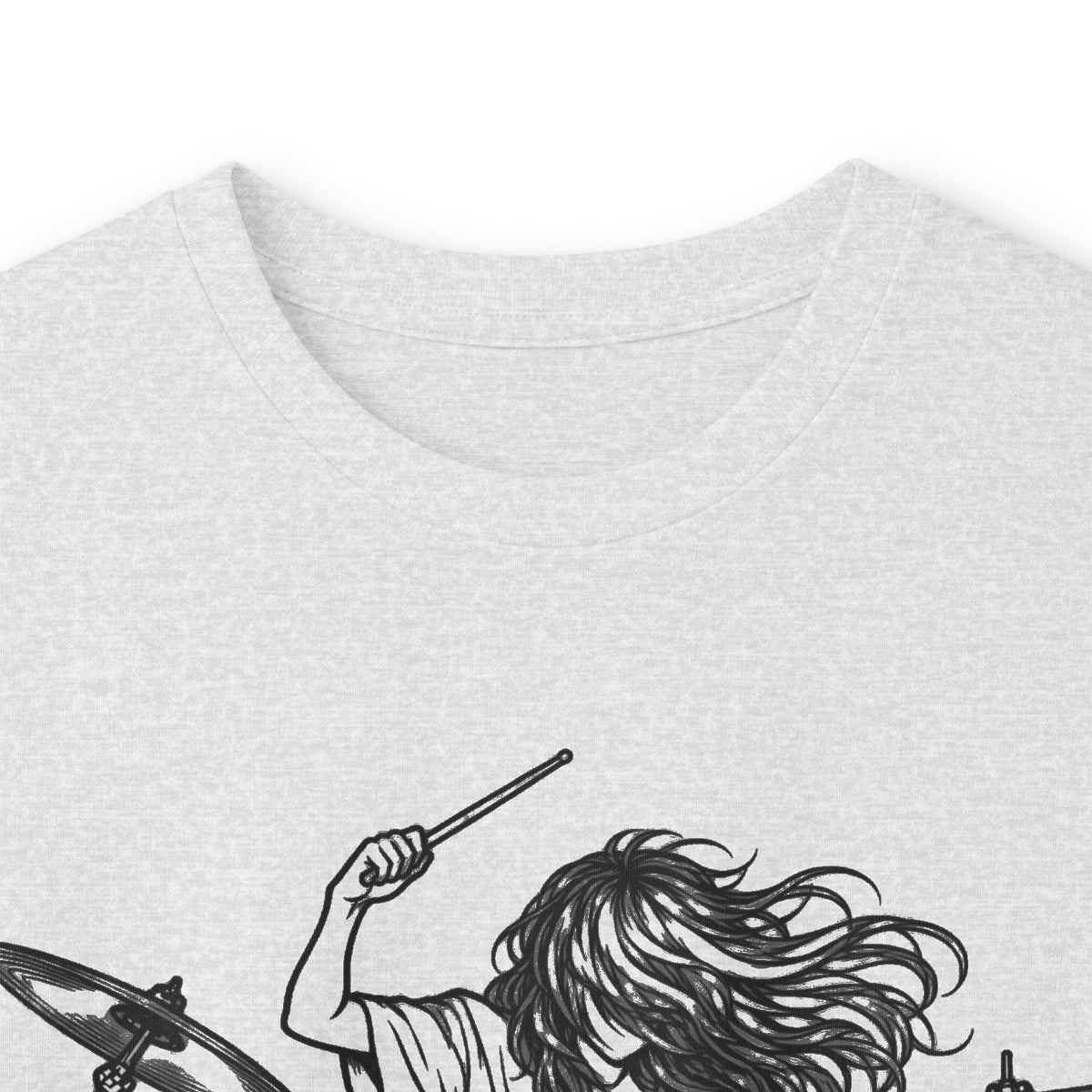 Drummer Sketch - Unisex Ultra Cotton Long Sleeve Tee