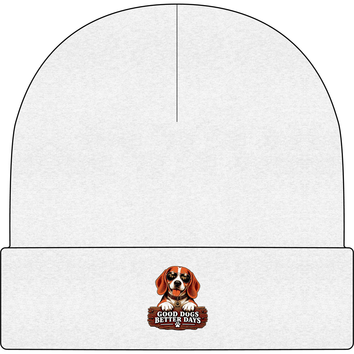 Good Dogs, Better Days - AS Colour 1107 Cuff Beanie
