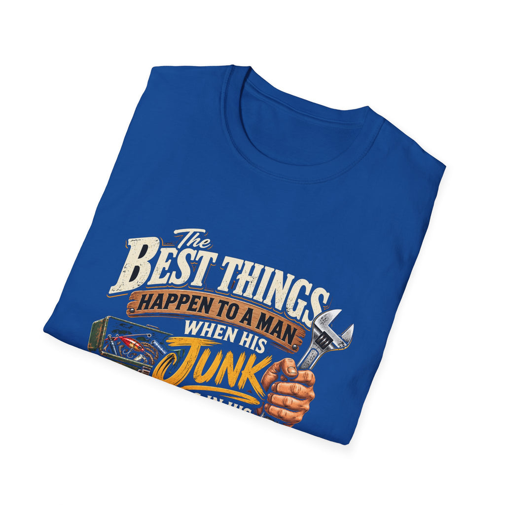 Best Things Happen in a Man's Hand - Classic Tee