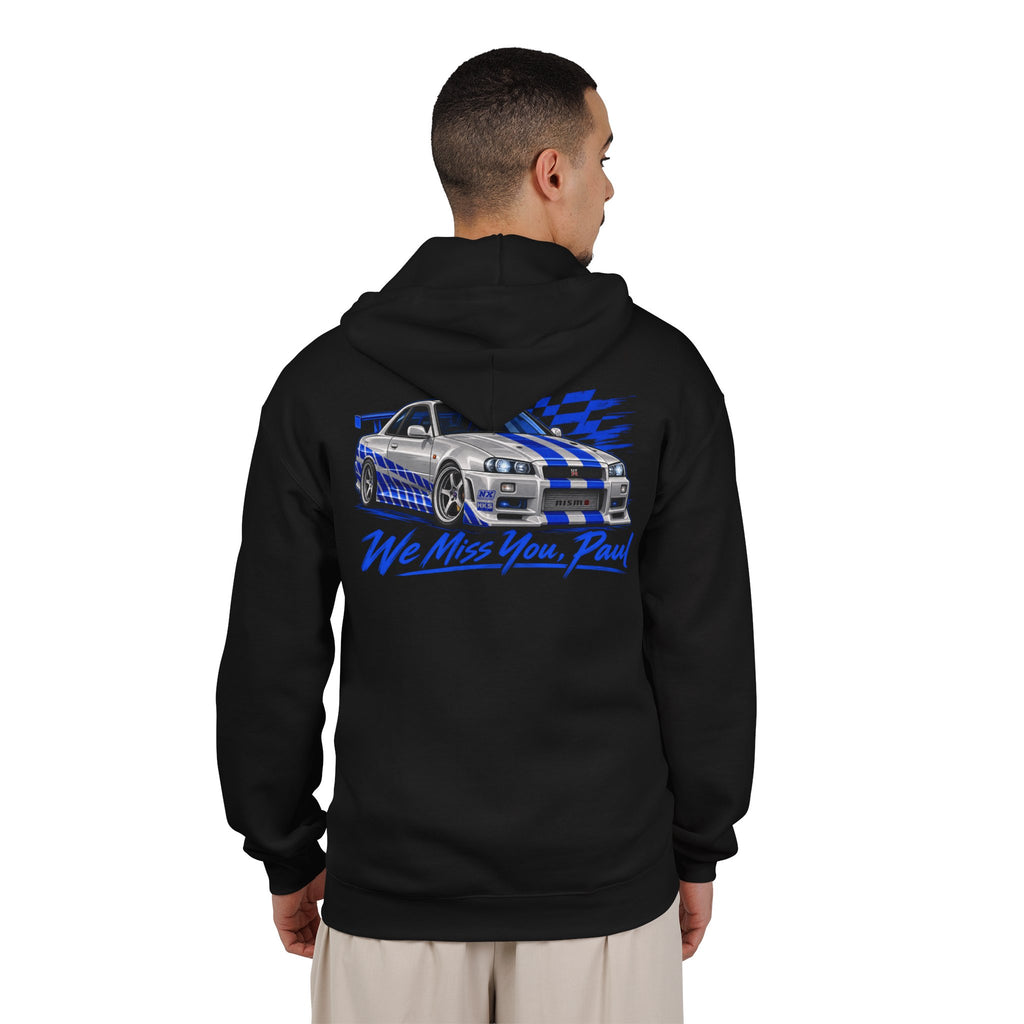 We miss you Paul - Full-Zip Hooded Sweatshirt