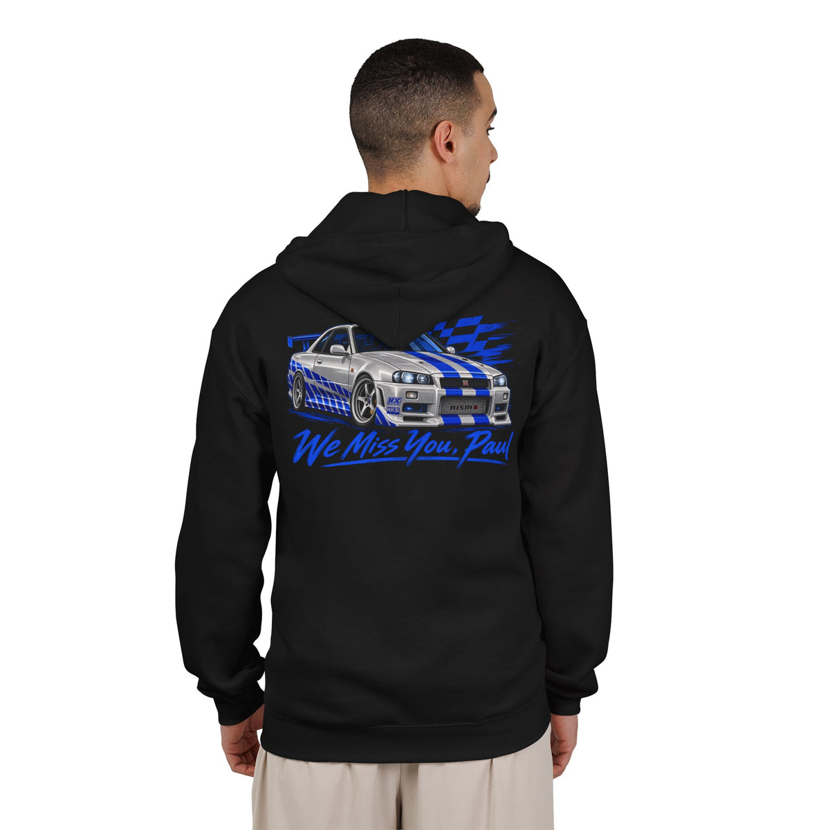 We miss you Paul - Full-Zip Hooded Sweatshirt