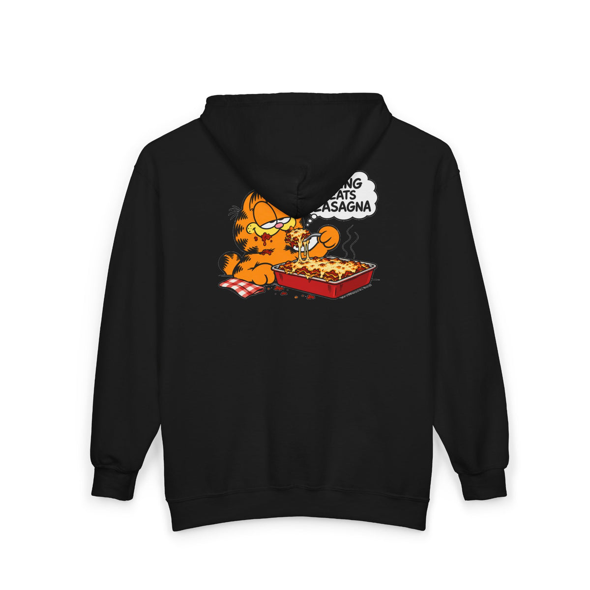 Nothing Beats Lasagna - Full-Zip Hooded Sweatshirt