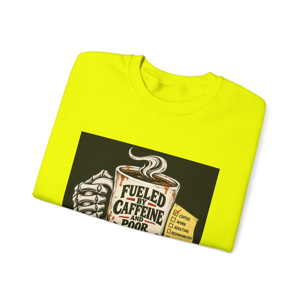 Fueled by Caffeine - Crewneck Sweatshirt