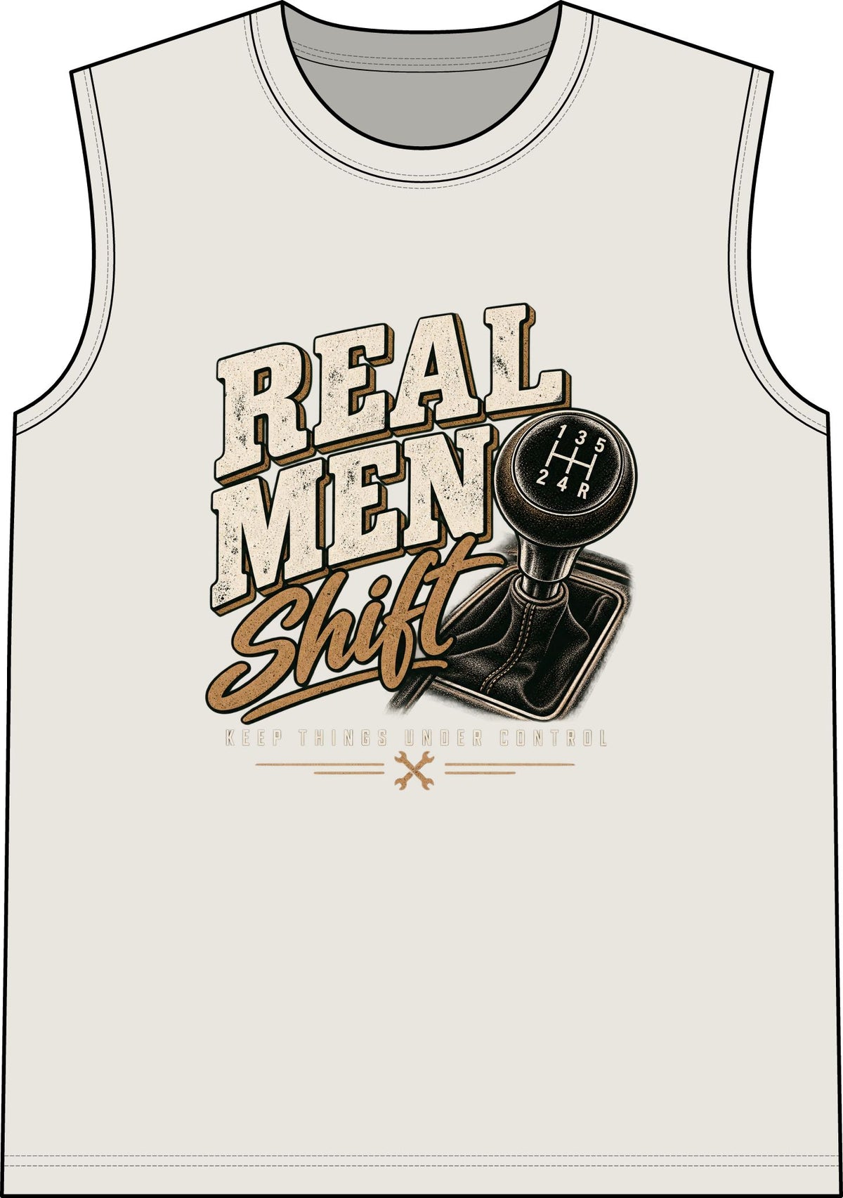 Real Men Shift - Classic Tank
