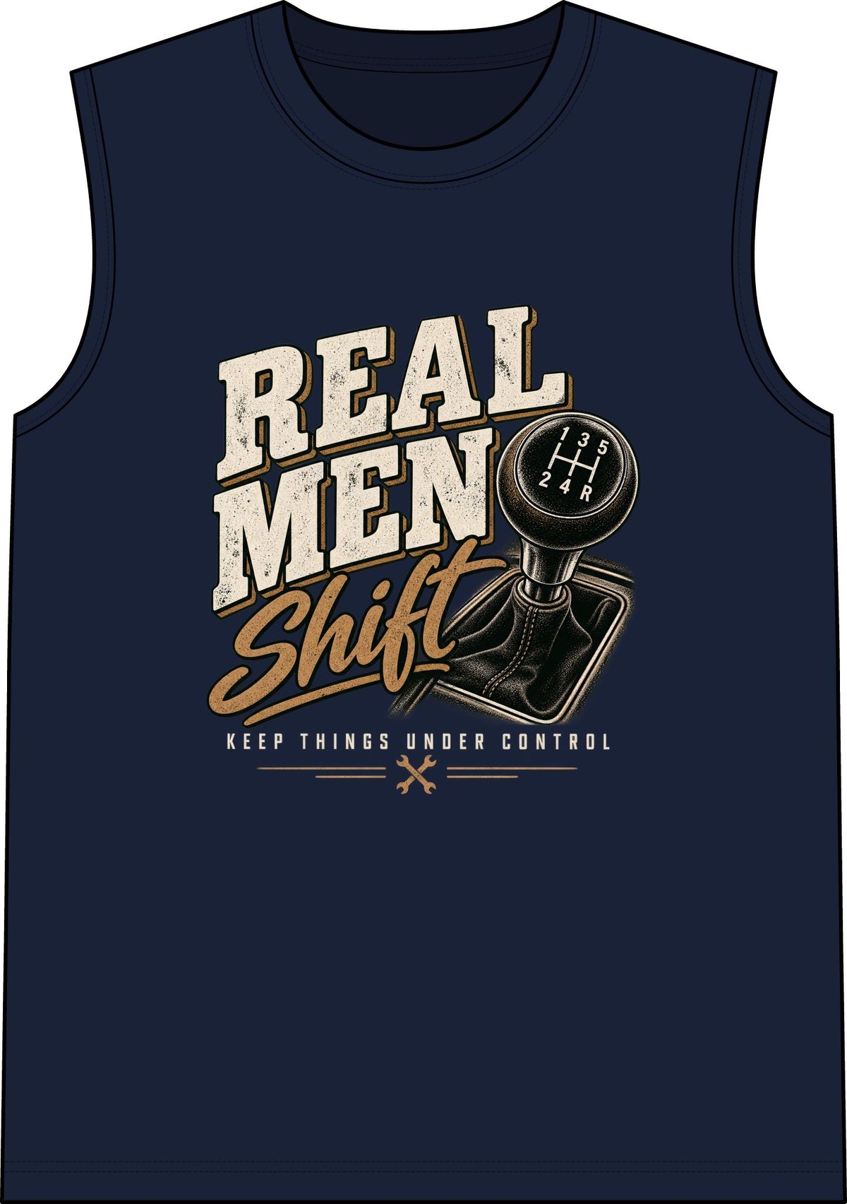 Real Men Shift - Classic Tank