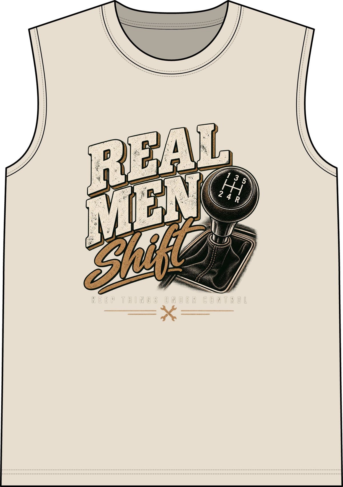 Real Men Shift - Classic Tank