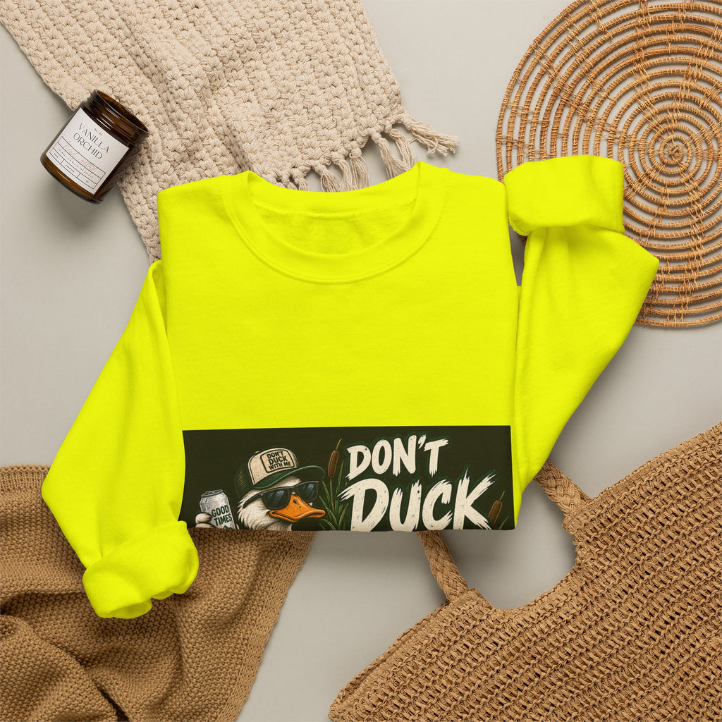 Duck With Me Camo - Crewneck Sweatshirt