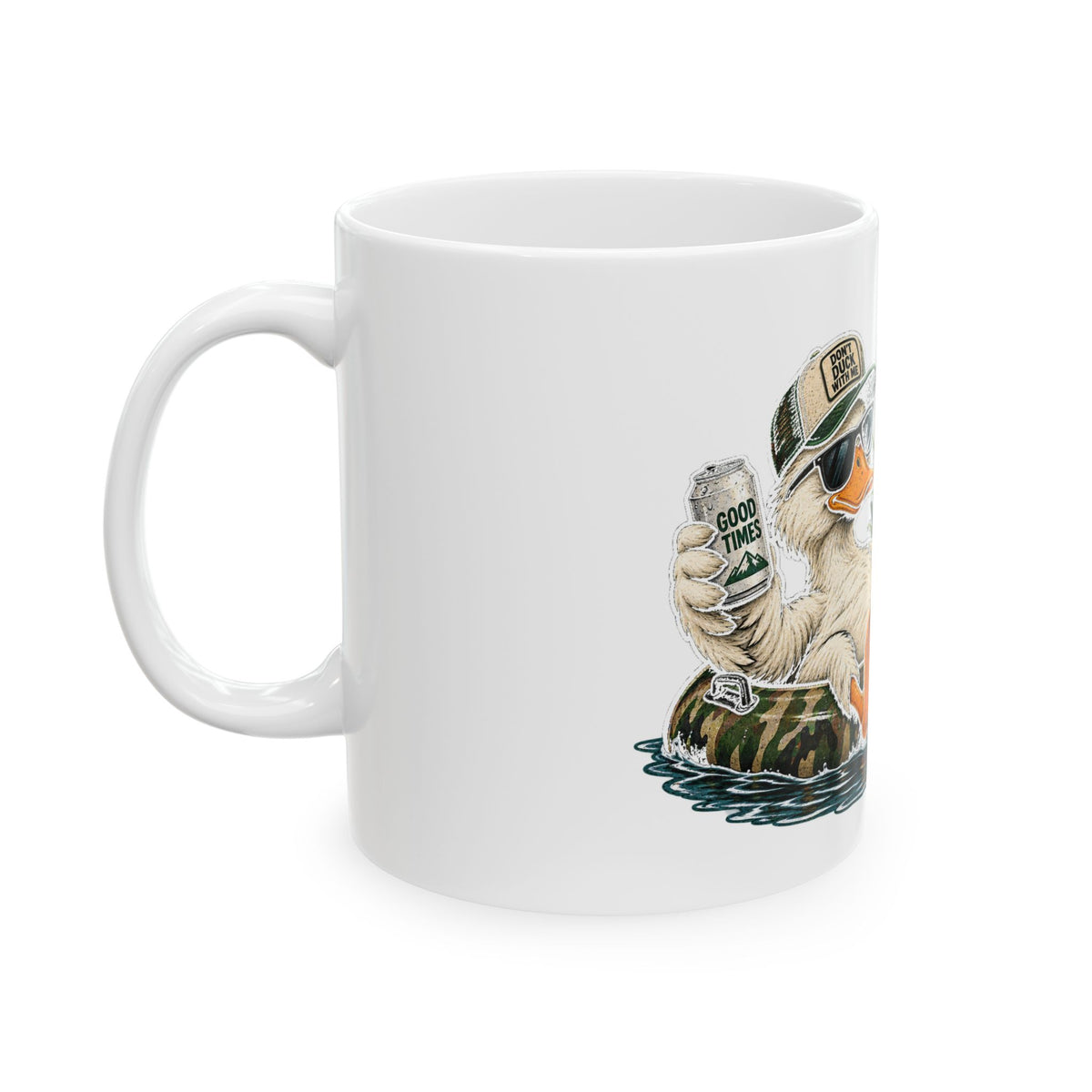 Duck With Me Camo - Ceramic Mug 11oz and 15oz