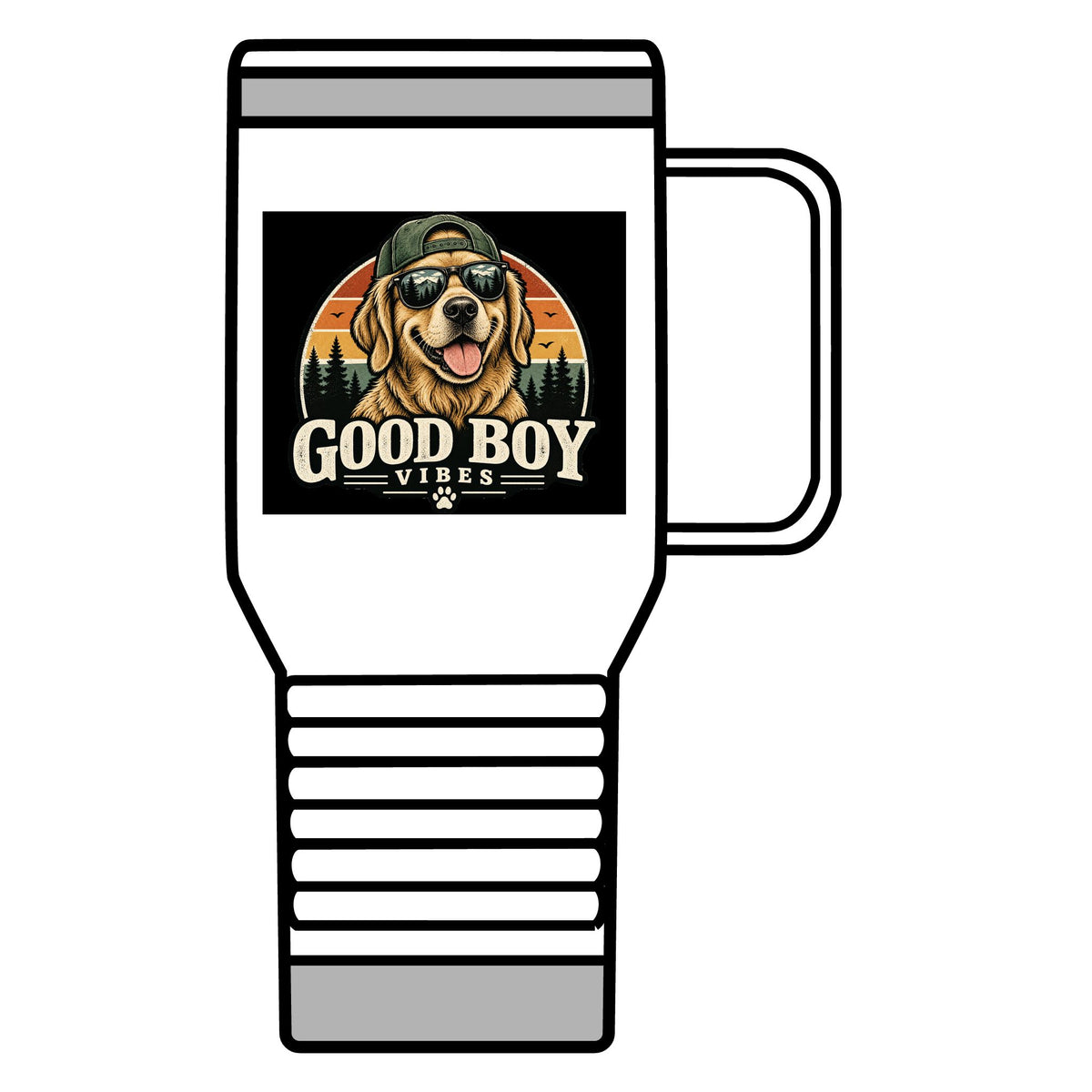Good Boy Vibes - 20oz Insulated Mug