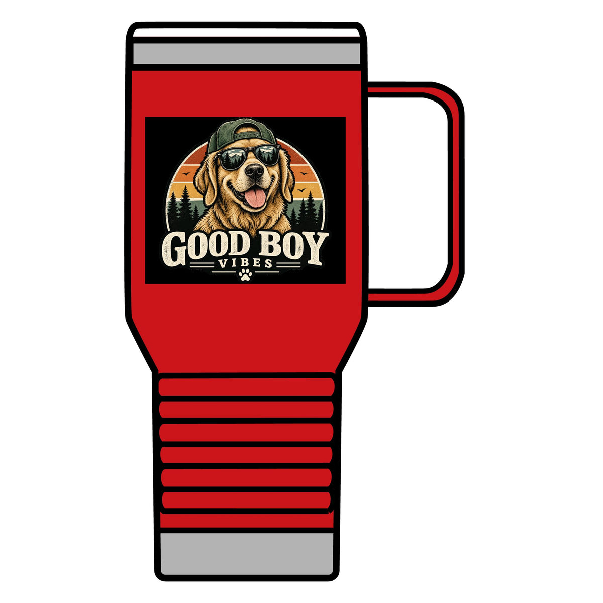 Good Boy Vibes - 20oz Insulated Mug