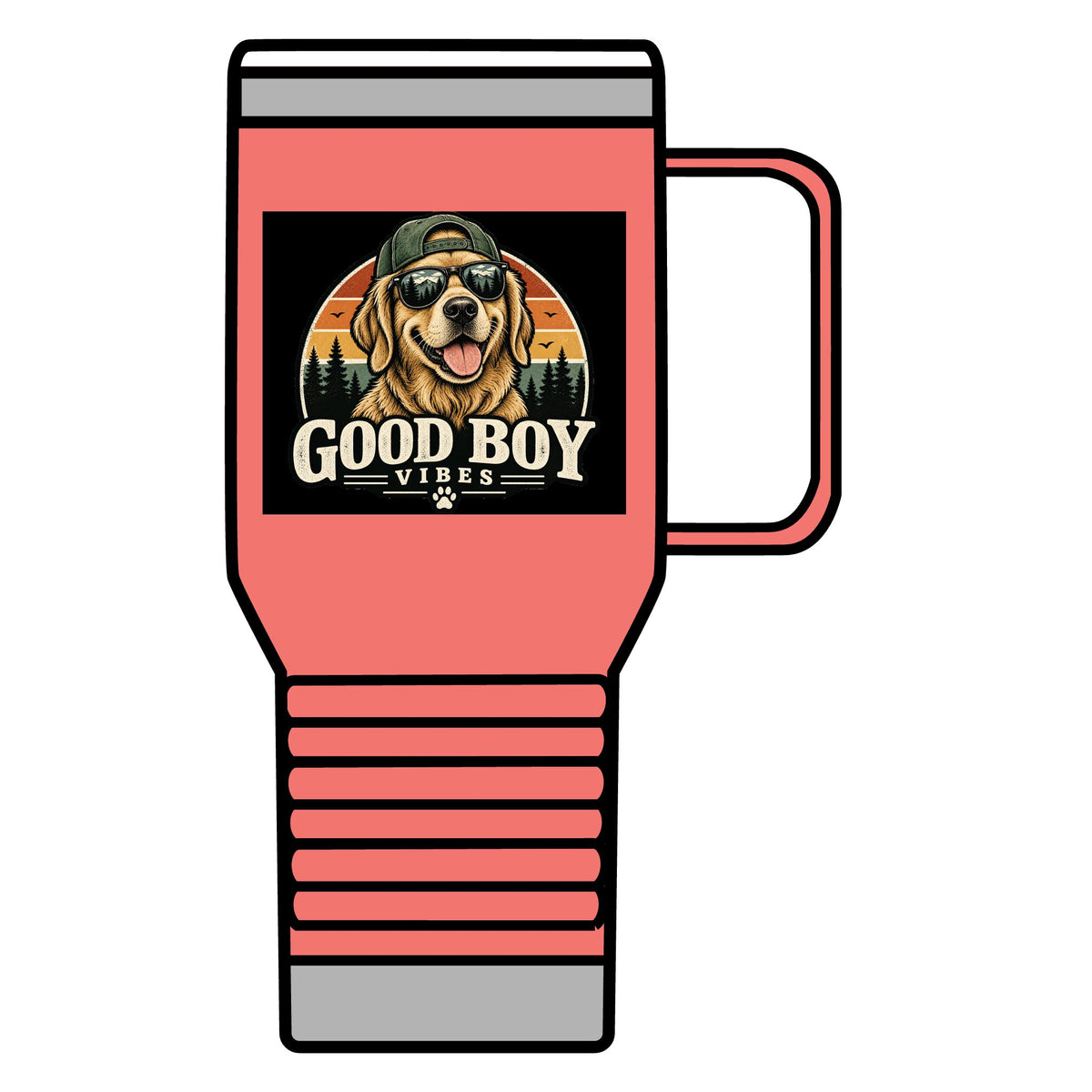 Good Boy Vibes - 20oz Insulated Mug