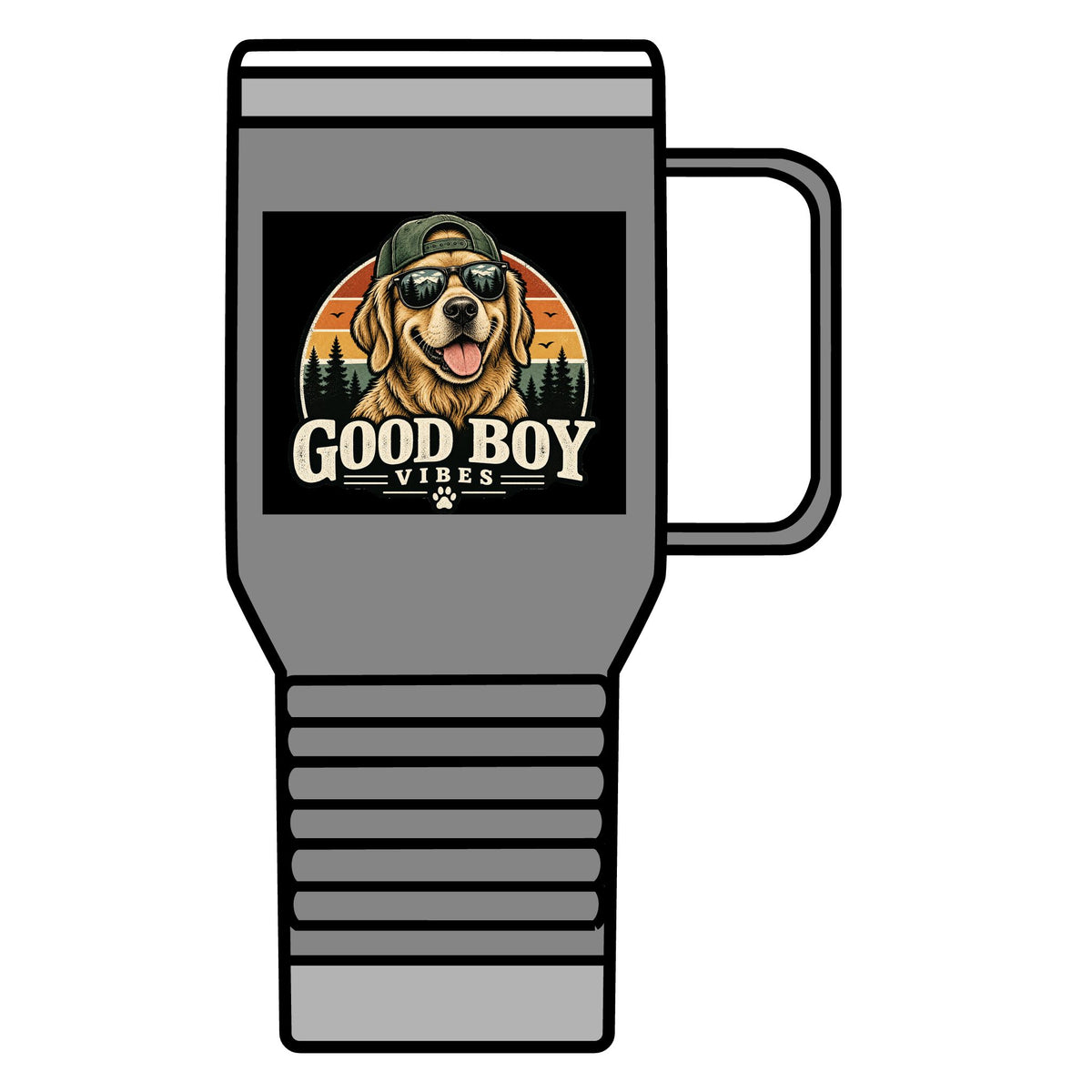 Good Boy Vibes - 20oz Insulated Mug