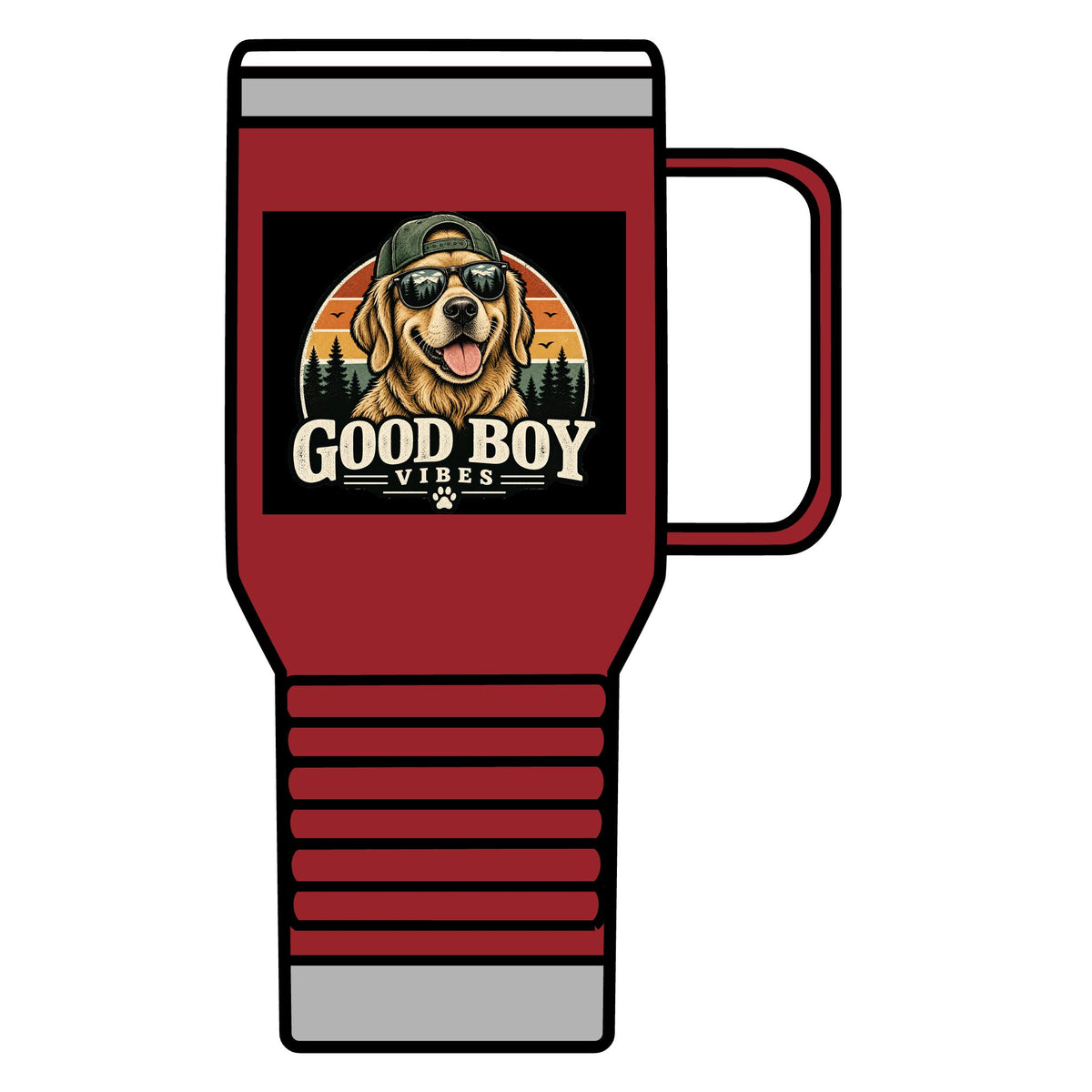 Good Boy Vibes - 20oz Insulated Mug