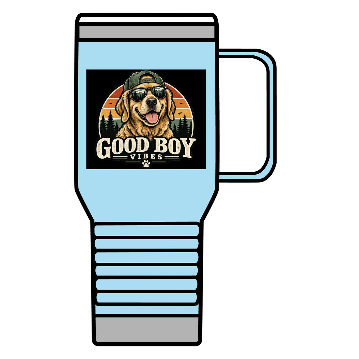 Good Boy Vibes - 20oz Insulated Mug