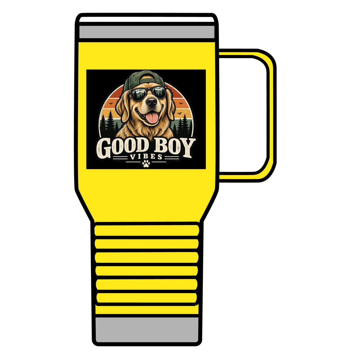 Good Boy Vibes - 20oz Insulated Mug