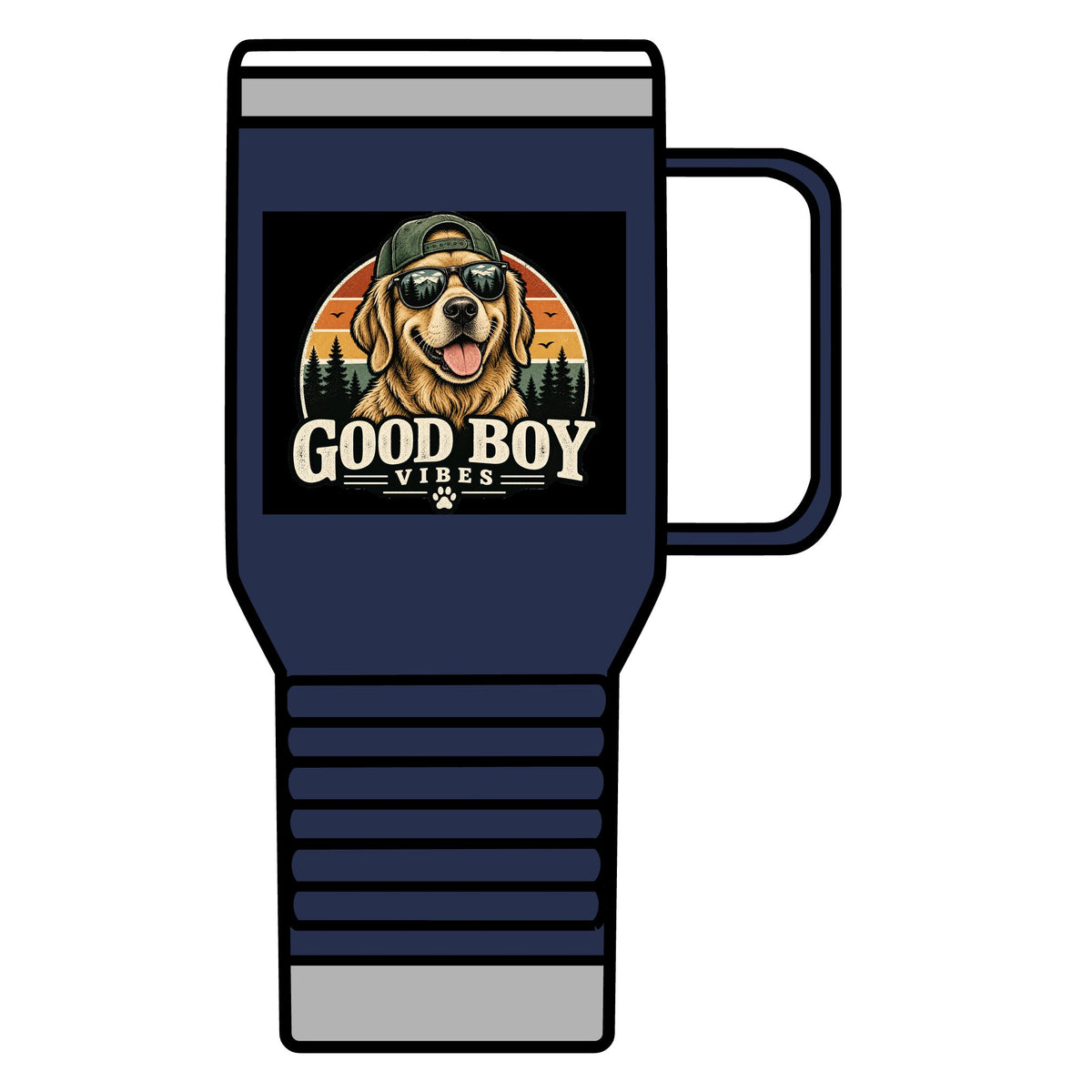 Good Boy Vibes - 20oz Insulated Mug