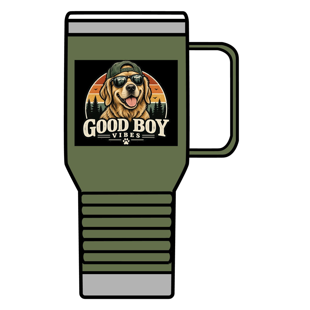 Good Boy Vibes - 20oz Insulated Mug