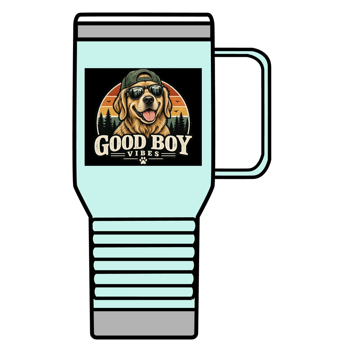 Good Boy Vibes - 20oz Insulated Mug
