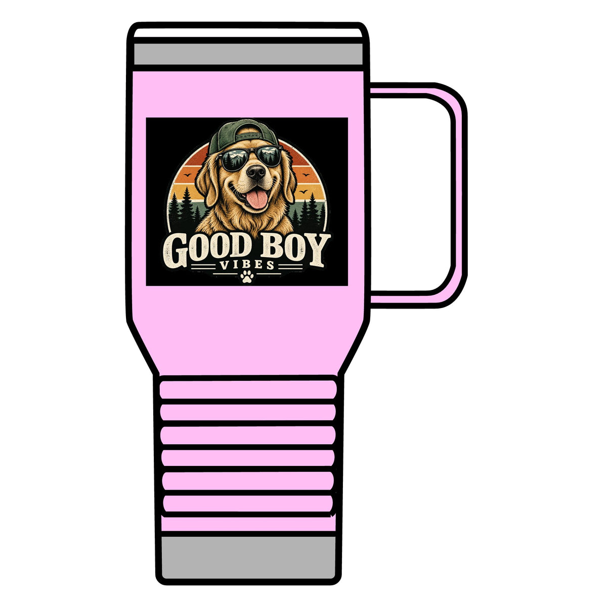 Good Boy Vibes - 20oz Insulated Mug