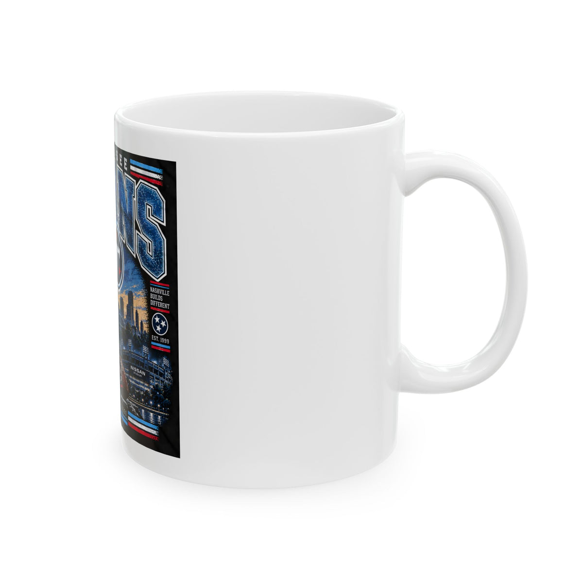 Tennessee Titans Nashville Pride - Ceramic Mug 11oz and 15oz