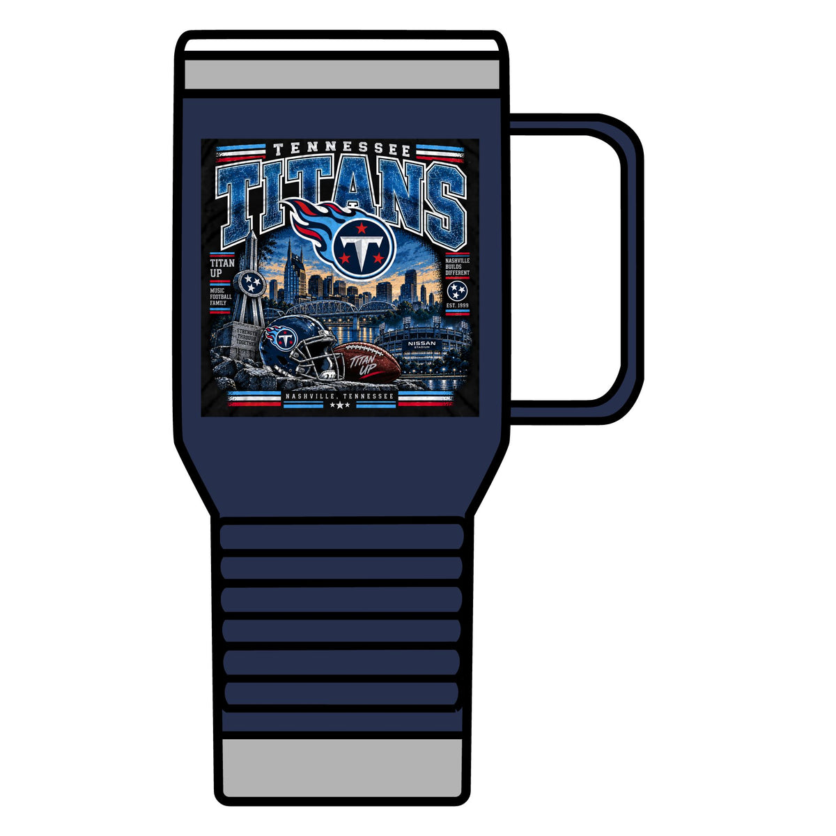 Tennessee Titans Nashville Pride - 20oz Insulated Mug