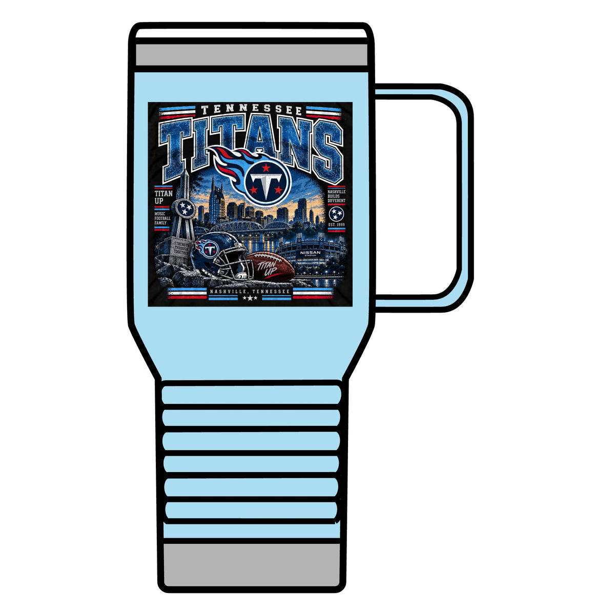 Tennessee Titans Nashville Pride - 20oz Insulated Mug
