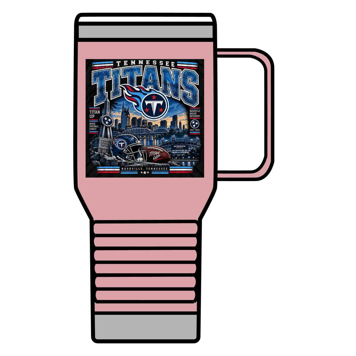 Tennessee Titans Nashville Pride - 20oz Insulated Mug