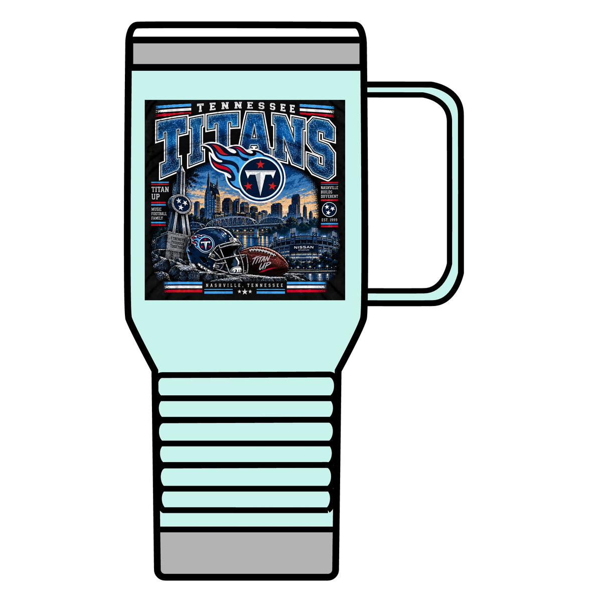 Tennessee Titans Nashville Pride - 20oz Insulated Mug