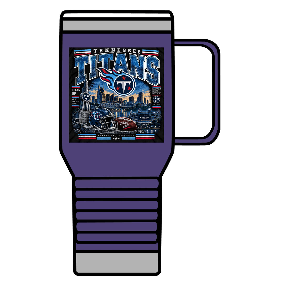 Tennessee Titans Nashville Pride - 20oz Insulated Mug